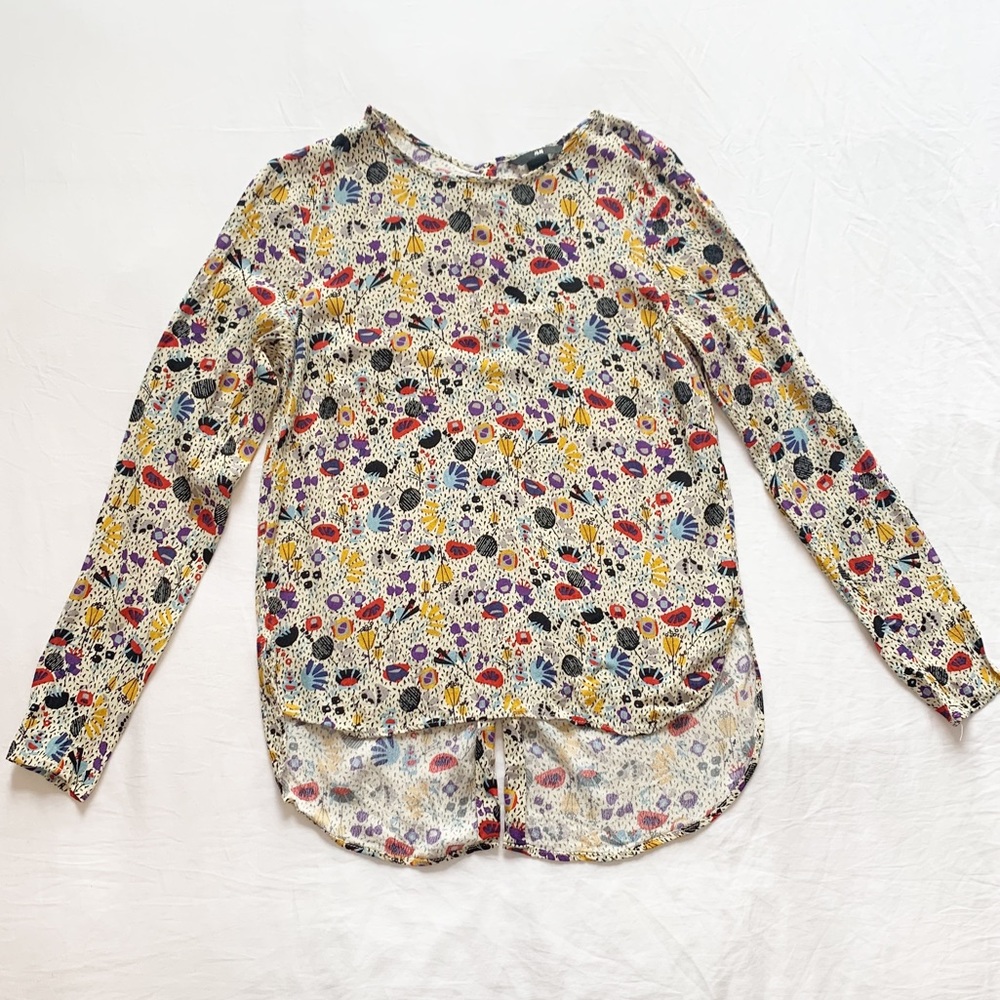 Fun and Colorful Long-sleeve Top